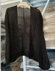 Sieviešu jaciņa Summer Crop Trikotāžas jaciņa Y2k džemperis Sieviešu brīvs mētelis Kardigans Sweter jakas Korejas apgriezts jakas