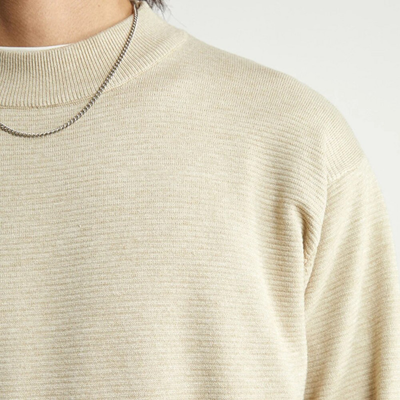 Mr.nut Svītrains Trikotāža Vīriešu Luksusa Ziemas Apģērbs Vīriešu Izgriezums Negabarīta džemperis Vīriešu Y2k Vintage Puloveri Džemperis Džersija4XL