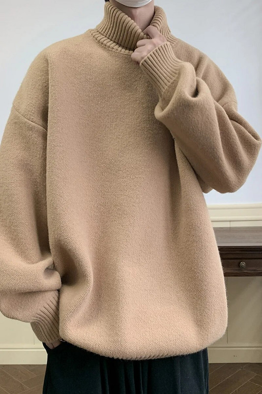 2023. gada ziemas vīriešu džemperi ar bruņurupuci