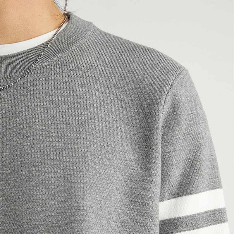 Mr.nut Trikotāža Vīriešu Luksusa Ziemas Apģērbs Vīriešu Džemperis Svītrains Lielizmēra Vīriešu Y2k Vintage Puloveri Džemperis Džemperis Harajuku Jauns