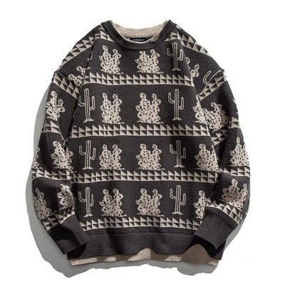 Puloveri ar apkakli Ikdienas džemperi vīriešiem Apģērbi Vintage vīriešu džemperis Pulovers Ikdienas bezmaksas piegāde Vīriešu apģērbi