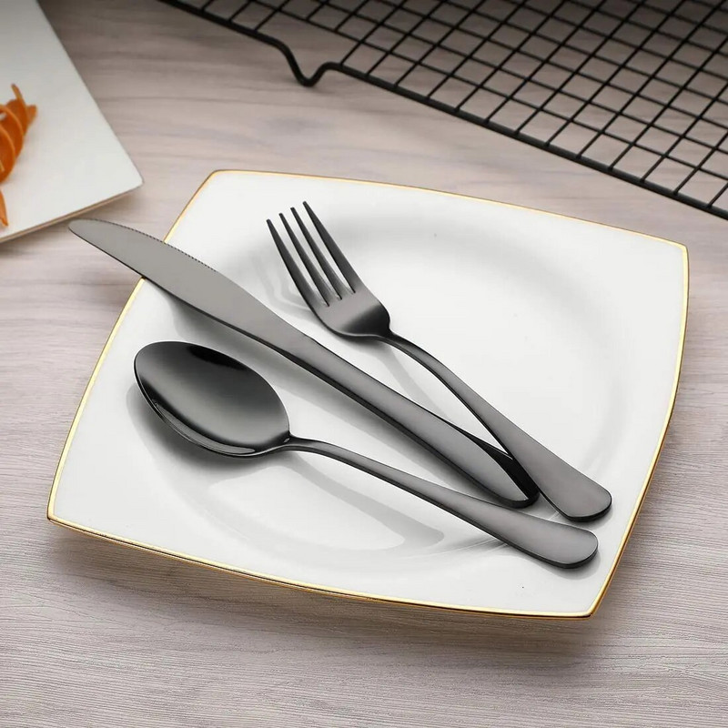 Kaasaskantavad riistad, matkasöögiriistade komplekt, 8-osaline, sealhulgas noahark, lusikas, söögipulgad puhastusharja õled, kaasaskantav ümbris