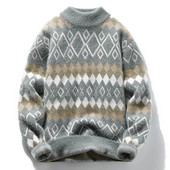 Ziemas Vīriešu siltie Džemperi Vīriešiem Apģērbi Bruņurupuču Puloveri Vīriešu Mētelis Vīriešu Džemperis Vīriešu Apģērbi Burtu raksts Puloveri