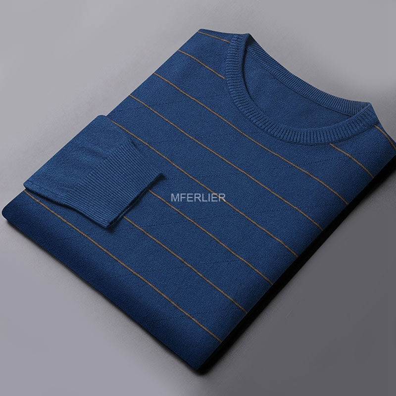 Rudens pavasara liela izmēra džemperis 5XL 6XL 7XL krūtis 140 cm brīvi svītraini vīriešu džemperi