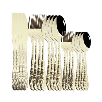 Western Black Σετ μαχαιροπήρουνων από ανοξείδωτο ατσάλι Μαύρα σερβίτσια τραπεζαρίας Σετ μαχαιροπήρουνων για βραδινό κέικ πιρούνι κουτάλι Μαχαίρι σετ μαχαιροπήρουνων