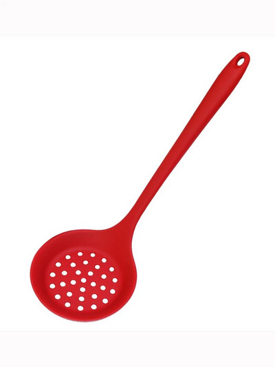 1 db szilikon konyhai edények forgató konyhai főzőeszközökhöz kanalak merőkanál Kanál Tapadásmentes edények Skimmer konyhai kiegészítők