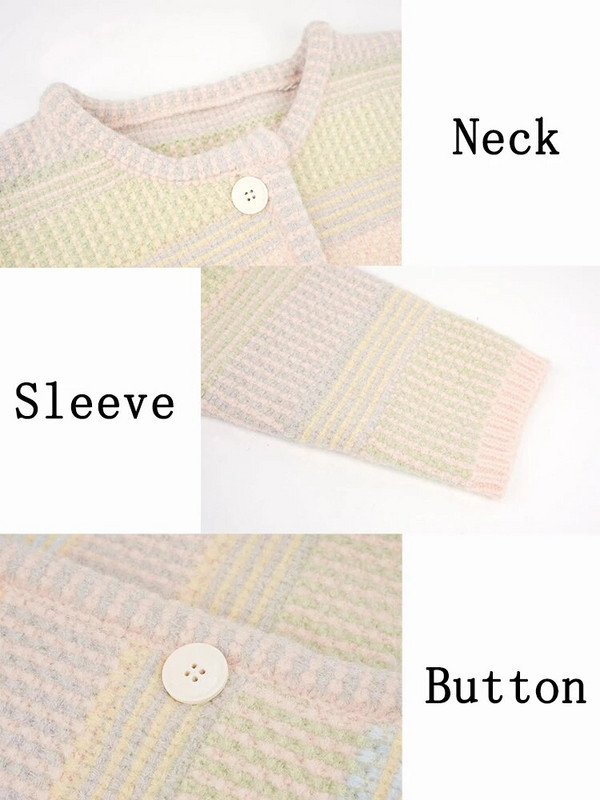 Moteriškas megztinis, paprastas dryžuotas, retro šiltas laisvalaikis, laisvas, laisvas korėjietiško stiliaus studentiškas megztinis Rudens mados dizainas saldus