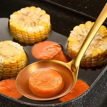 Корейски кухненски прибори за готвене от неръждаема стомана Кухненски прибори Висяща вечеря Гевгир за супа Шпатула за пържене Домакински аксесоари