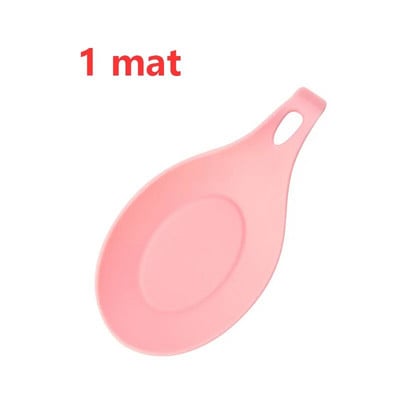 Silikona virtuves piederumu komplekts Nepiedegošs virtuves piederumu komplekts Lāpstiņa Lāpsta zupas karote Koka rokturis Ēdienu gatavošanas rīku komplekts Piederumi