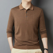 MLSHP tavaszi őszi kötött csíkos póló férfi pulóverek luxus hosszú ujjú üzleti alkalmi egyszerű klasszikusok férfi pulóver 4XL