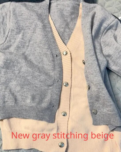 Viltus divdaļīgu jaku sieviešu šiks, pavasara rudens, universāls Retro sieviešu trikotāžas apģērbs Taisni, mājīgi modes Ulzzang džemperi