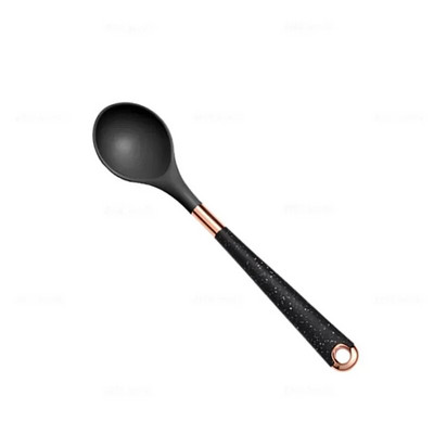 1 pakuotė nemokamai kombinuoti silikoniniai indai Virtuvės gaminimo įrankiai paauksuoti priedai Karščiui atsparūs virtuvės reikmenys mentele šaukštas