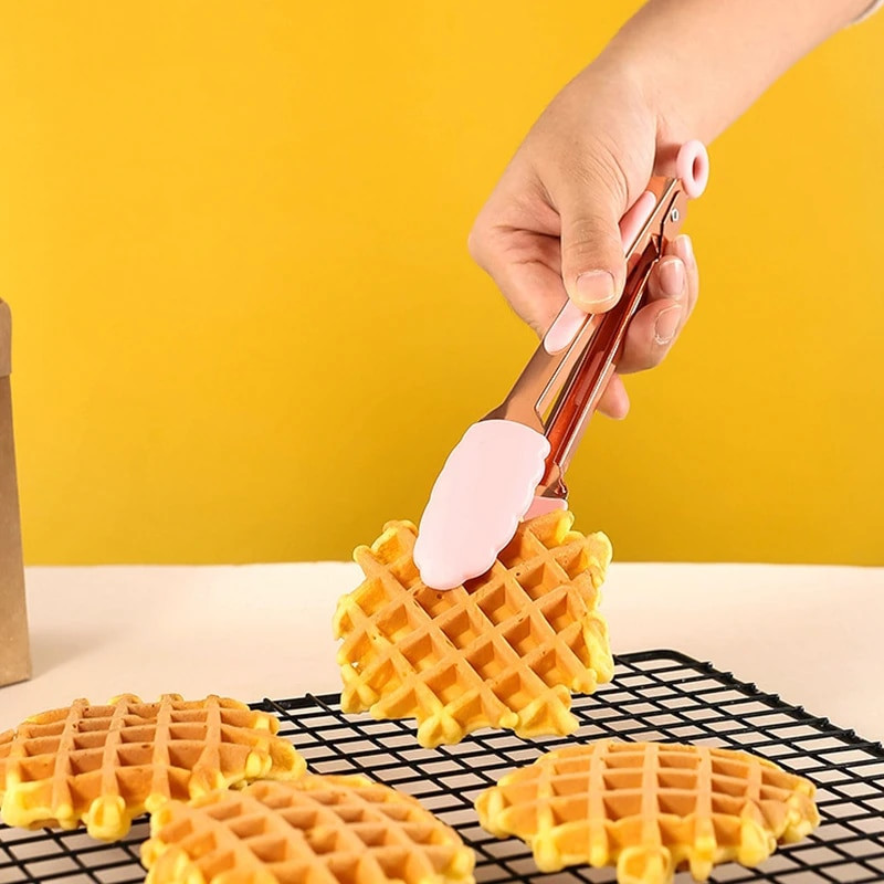 Silikona virtuves komplekts 10 daļīgs mini cepšanas komplekts, kas papildina pārtiku, nepiedegoša lāpstiņa caurduris, skrāpis augstas temperatūras piederumi