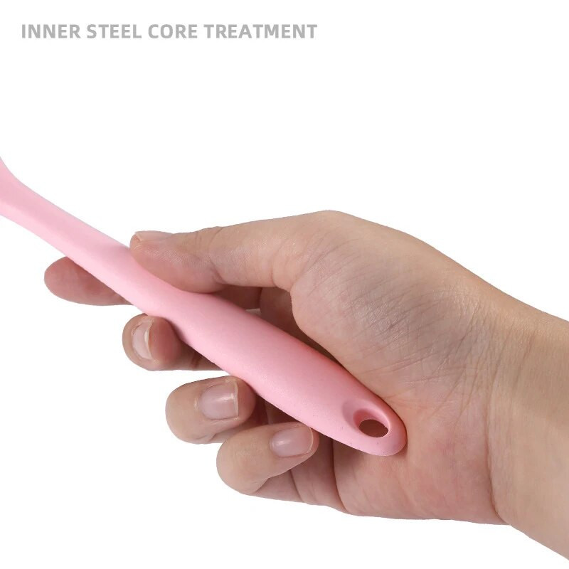 Silikona virtuves komplekts 10 daļīgs mini cepšanas komplekts, kas papildina pārtiku, nepiedegoša lāpstiņa caurduris, skrāpis augstas temperatūras piederumi