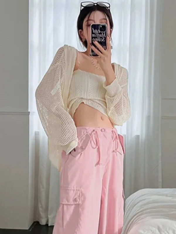 Sieviešu jaka dizains, salds, vienkāršs, izliekts, moderns adīšana, atpūta, vasara, saules noturīga, katru dienu brīva, seksīga, plāna, vienkrāsaina