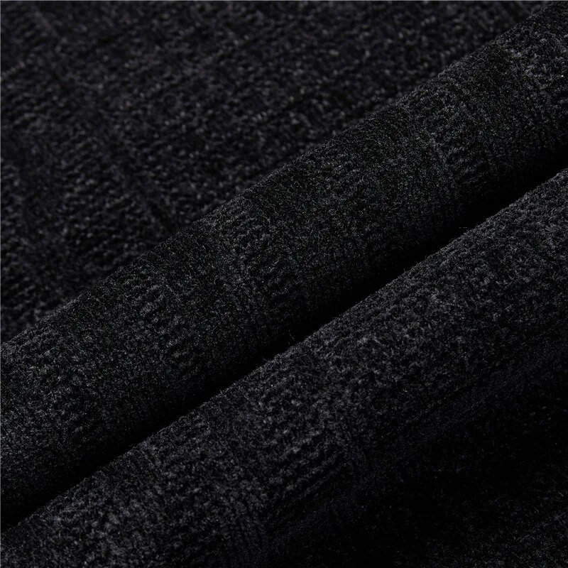 2023. gada rudens, ziemas šenila džemperis jauniešiem, ikdienas silts modes džemperis, vīriešu džemperis ar samta apakšu, 4 XL