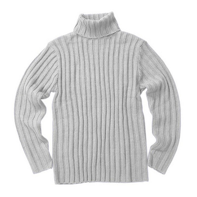 Patogus ir madingas vyriškas vienspalvis megztinis ilgomis rankovėmis trikotažo viršus Pasirinkite savo dydį ir spalvą