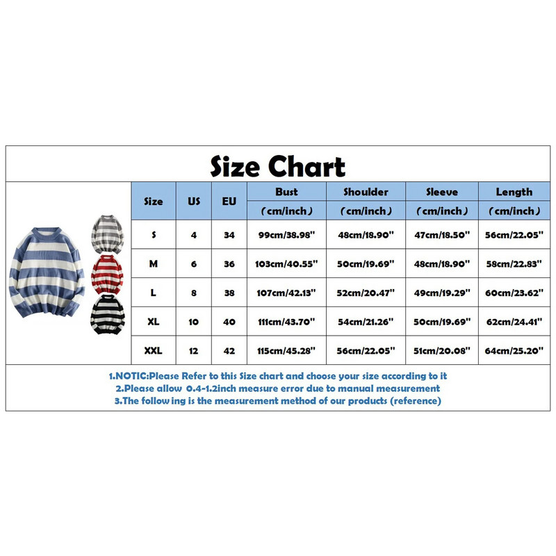 Vīriešu lielizmēra džemperis ar brīvu svītru apdruku, sieviešu vīriešu augstas kvalitātes High Street Punk vintage pāra trikotāžas džemperis #T2G