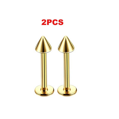 2GAB Metāla pakavs viltus deguna gredzens C klips BCR starpsienas lūpu nerūsējošā tērauda pīrsings Falso deguna gredzeni stīpa sievietēm vīriešiem