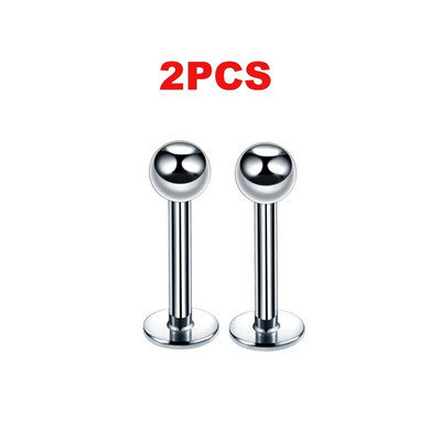 2GAB Metāla pakavs viltus deguna gredzens C klips BCR starpsienas lūpu nerūsējošā tērauda pīrsings Falso deguna gredzeni stīpa sievietēm vīriešiem