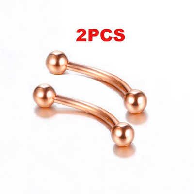 2GAB Metāla pakavs viltus deguna gredzens C klips BCR starpsienas lūpu nerūsējošā tērauda pīrsings Falso deguna gredzeni stīpa sievietēm vīriešiem