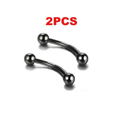 2GAB Metāla pakavs viltus deguna gredzens C klips BCR starpsienas lūpu nerūsējošā tērauda pīrsings Falso deguna gredzeni stīpa sievietēm vīriešiem