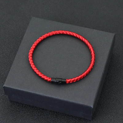 Гривна с въже клас A Keel Men Femme Lucky Red Thread Braclet Attract Mirco Magentic Couple Braslet Wealth Prosperity Brazalete