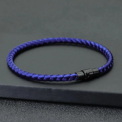 A klasės apyrankė su virve, vyriška moteriška, laiminga, raudona apyrankė, pritraukianti Mirco magentišką apyrankę.