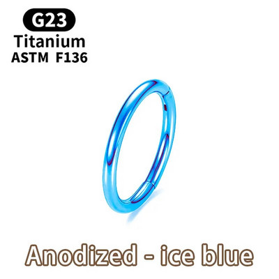 G23 Titano nosies auskarų vėrimas F136 Implantas 14G 16G 18G 20G Diafragma Tragus Piercing Seksualūs kūno papuošalai Didmeninė prekyba