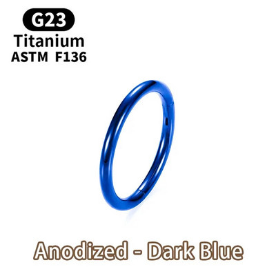 G23 Titano nosies auskarų vėrimas F136 Implantas 14G 16G 18G 20G Diafragma Tragus Piercing Seksualūs kūno papuošalai Didmeninė prekyba