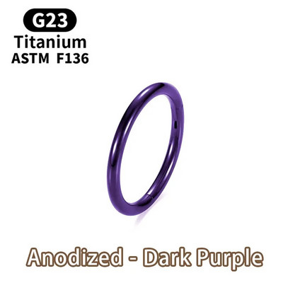 G23 Titano nosies auskarų vėrimas F136 Implantas 14G 16G 18G 20G Diafragma Tragus Piercing Seksualūs kūno papuošalai Didmeninė prekyba