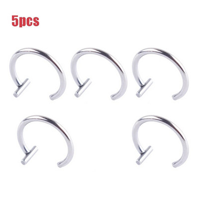 5Gb Lūpu deguna gredzeni Neitrāls panks lūpu formas ausu deguna klipsis viltus diafragma ar perforētu lūpu stīpu ķermeņa rotaslietas tērauda gredzens