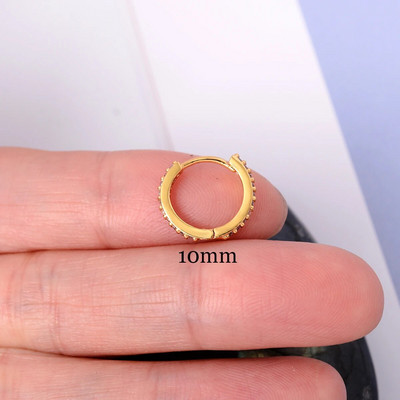 1 gab Modes izsmalcināti kristāla cirkona stīpas auskari sievietēm varavīksnes skrimšļa Helix Tragus auskari ar radzēm ķermeņa pīrsinga rotaslietas