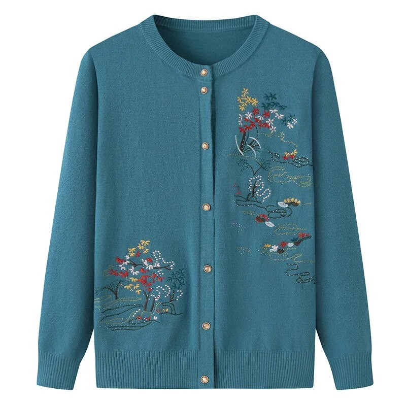 2023. gada modes silts sieviešu apģērbs jaciņa džemperis Sueters De Mujer moda jaciņa Mujer ar O veida kakla trikotāžas džemperis Trikotāžas izstrādājumi