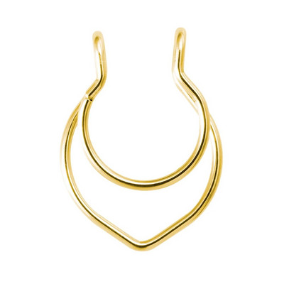 1gb viltus deguna gredzens sievietēm vīriešiem 20g ķirurģiskā tērauda mākslīgā pīrsinga rotaslietas viltus pīrsings lūpu starpsiena deguna gredzeni ķermeņa rotaslietas