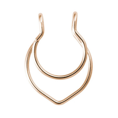 1gb viltus deguna gredzens sievietēm vīriešiem 20g ķirurģiskā tērauda mākslīgā pīrsinga rotaslietas viltus pīrsings lūpu starpsiena deguna gredzeni ķermeņa rotaslietas