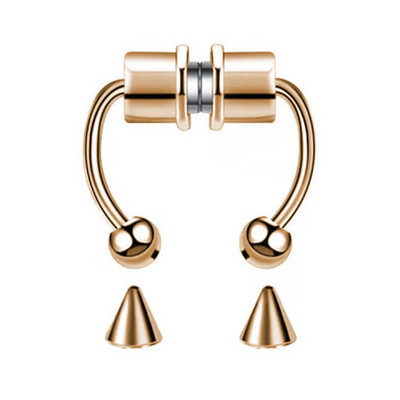 1gb viltus deguna gredzens sievietēm vīriešiem 20g ķirurģiskā tērauda mākslīgā pīrsinga rotaslietas viltus pīrsings lūpu starpsiena deguna gredzeni ķermeņa rotaslietas