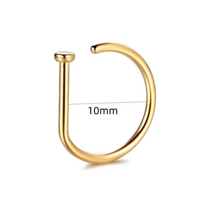 1 pāris nerūsējošā tērauda dubultā spirālveida deguna stīpas gredzens sudraba krāsas spirālveida deguna stīpas komplekts sievietēm vīriešiem, nāsis pīrsings, rotaslietas