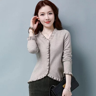 Rudens korejiešu īsais džemperis, jaka jaka