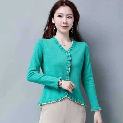 Rudens korejiešu īsais džemperis, jaka jaka