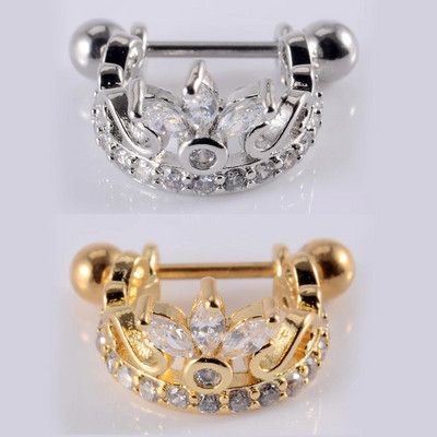 1gb Ķirurģiskā tērauda stienis ar CZ stīpu Auss Tragus skrimšļa spirālveida auskari Ausu kniedes Auss aproču stienis sievietes daivas pīrsings rotaslietas