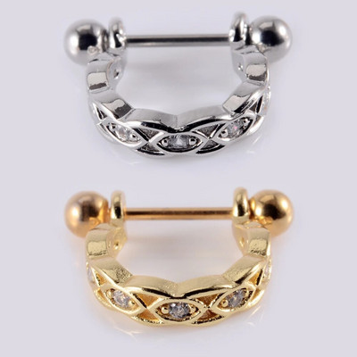 1gb Ķirurģiskā tērauda stienis ar CZ stīpu Auss Tragus skrimšļa spirālveida auskari Ausu kniedes Auss aproču stienis sievietes daivas pīrsings rotaslietas