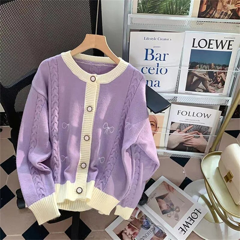 2024. gada jauns, modes trikotāžas jaciņš, pavasara rudens, sieviešu džemperis ar garām piedurknēm, sieviešu ikdienas mežonīgi sieviešu topi