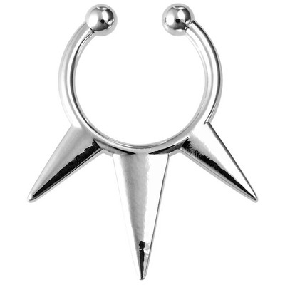 1-3 τμχ Fake Clip on Nose Rings Hoop Septum Non Piercing μανσέτα μύτης από ανοξείδωτο ατσάλι Πέταλο πανκ για άνδρες Γυναικεία κοσμήματα σώματος