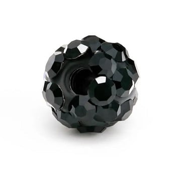 14G павирана 5MM 8MM диско топка със страз, глинена кристална резервна топка за пиърсинг, 1 бр.