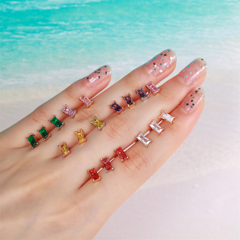 1vnt nerūdijančio plieno drugelio širdelė spalvingi cirkonio smeigtukai auskarai, gėlė, prisukami atgal Ausies kaulas, kremzlė, kriauklė, auskarų vėrimo papuošalai