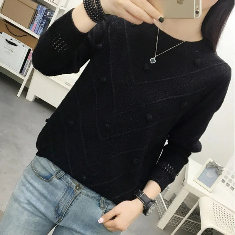 2023 Νέο γυναικείο πουλόβερ Φθινοπωρινή άνοιξη Μακρυμάνικο πλεκτό πουλόβερ Γυναικείο Streetwear Λεπτό πουλόβερ πουλόβερ πλεκτό πλεκτό