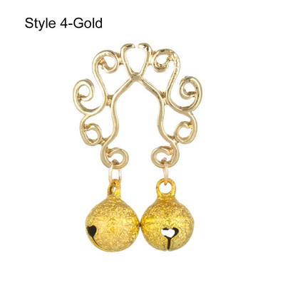 1 gab. Seksīgs viltots krūšu gredzens sievietēm 316 l ķirurģiskā tērauda necaurdurošs krūšu gredzens krūšu dekoratīvais gredzens pludmales ballītes ķermeņa rotaslietas