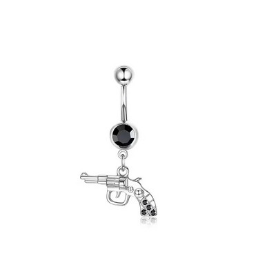 Melnās krāsas sērija Evil Eyes Butterfly Ķirurģiska Nerūsējošā tērauda Vēdera pīrsings Gredzens Pogas Gredzens Ķermeņa Pīrsings Rotaslietas Dāvana