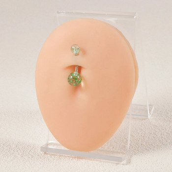 8 τμχ Ακρυλικό δαχτυλίδια με κοιλιά Εύκαμπτα δαχτυλίδια τρυπήματος αφαλού για έγκυες γυναίκες Κοσμήματα σώματος που τρυπούν την κοιλιά